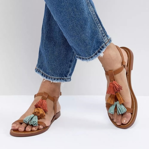 Multi Tassel Sandal - Picture 6 of 10